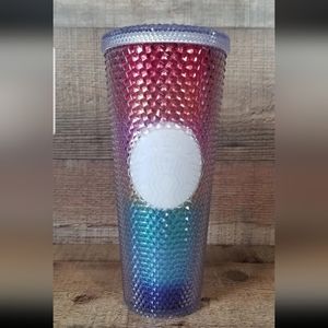 STARBUCKS 🌈  2020 Rainbow Pride Studded Venti 24oz Tumbler New No Straw
